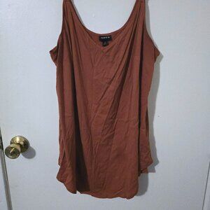 Torrid Size 1 Red Orange Ava Cami